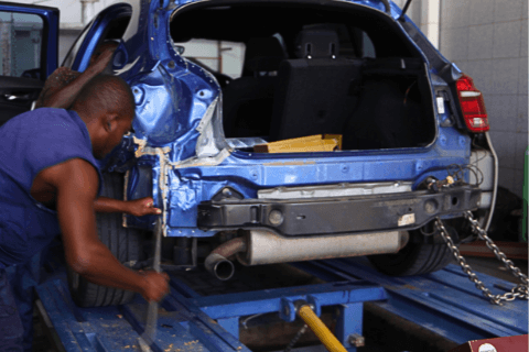 Panel Beating at Cartech