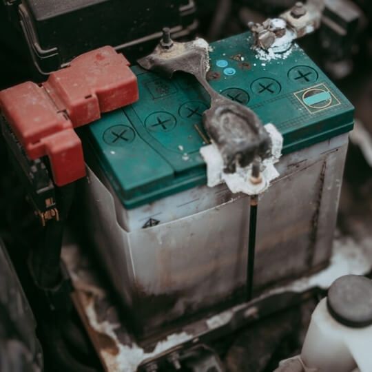 Corrosion on Battery Terminals