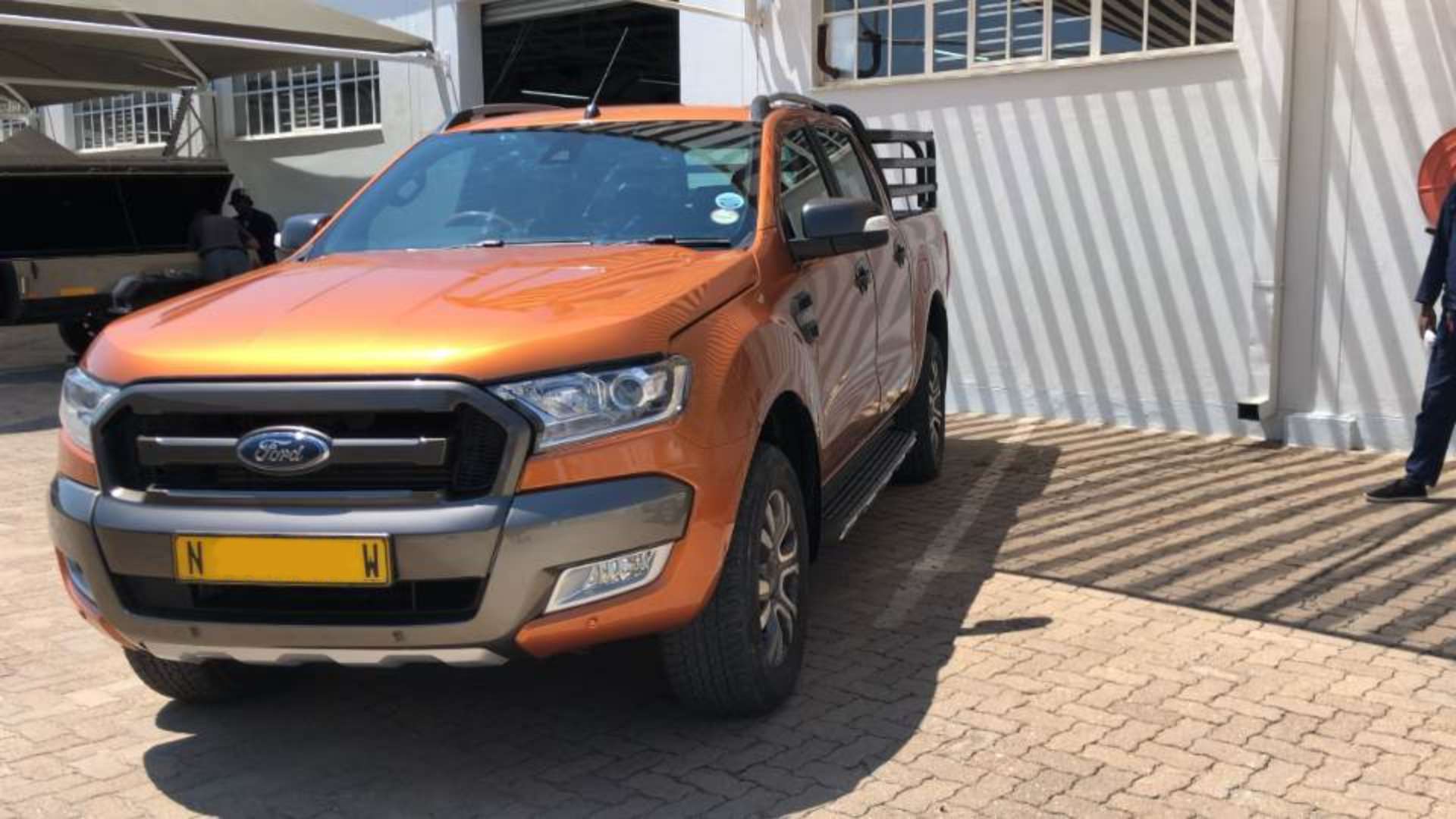 Accident Ford Ranger after repair