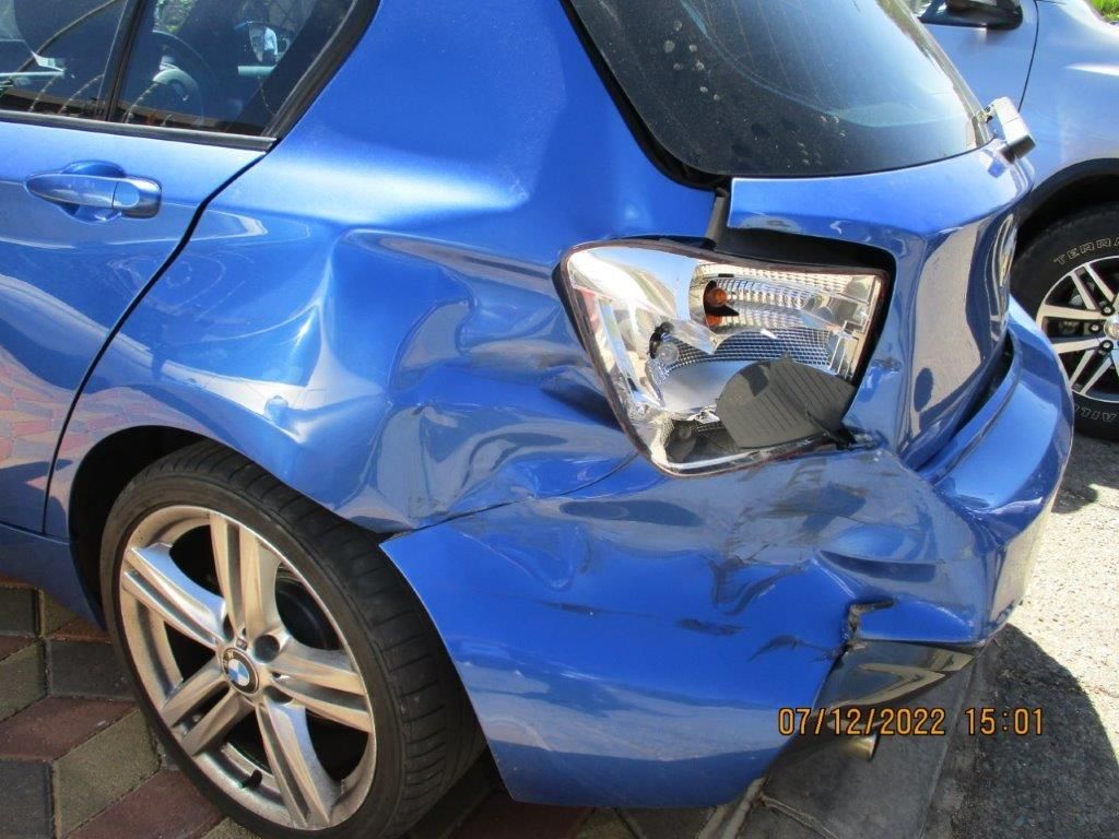 Accident BMW before repair