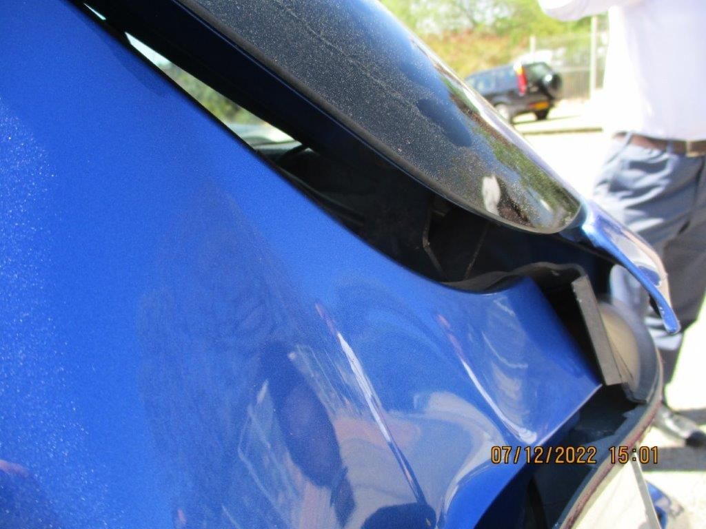 Accident BMW before repair