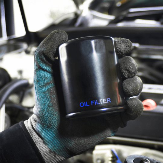Change engine oil and filter