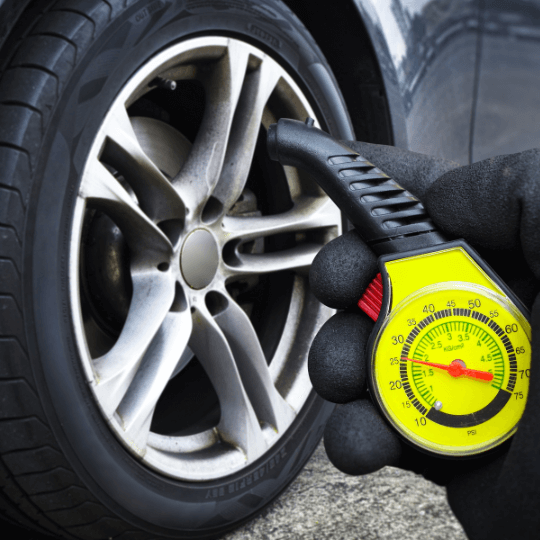 Control tire pressure