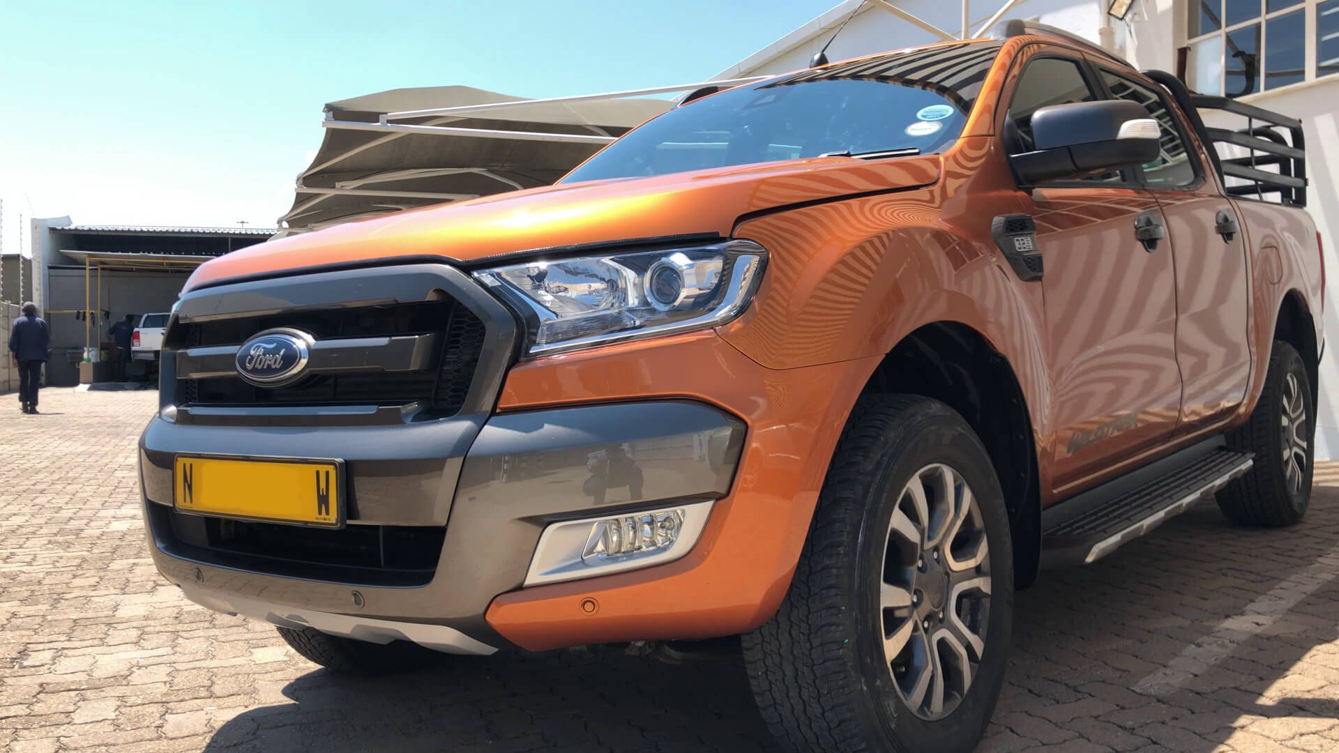 Accident Ford Ranger after repair