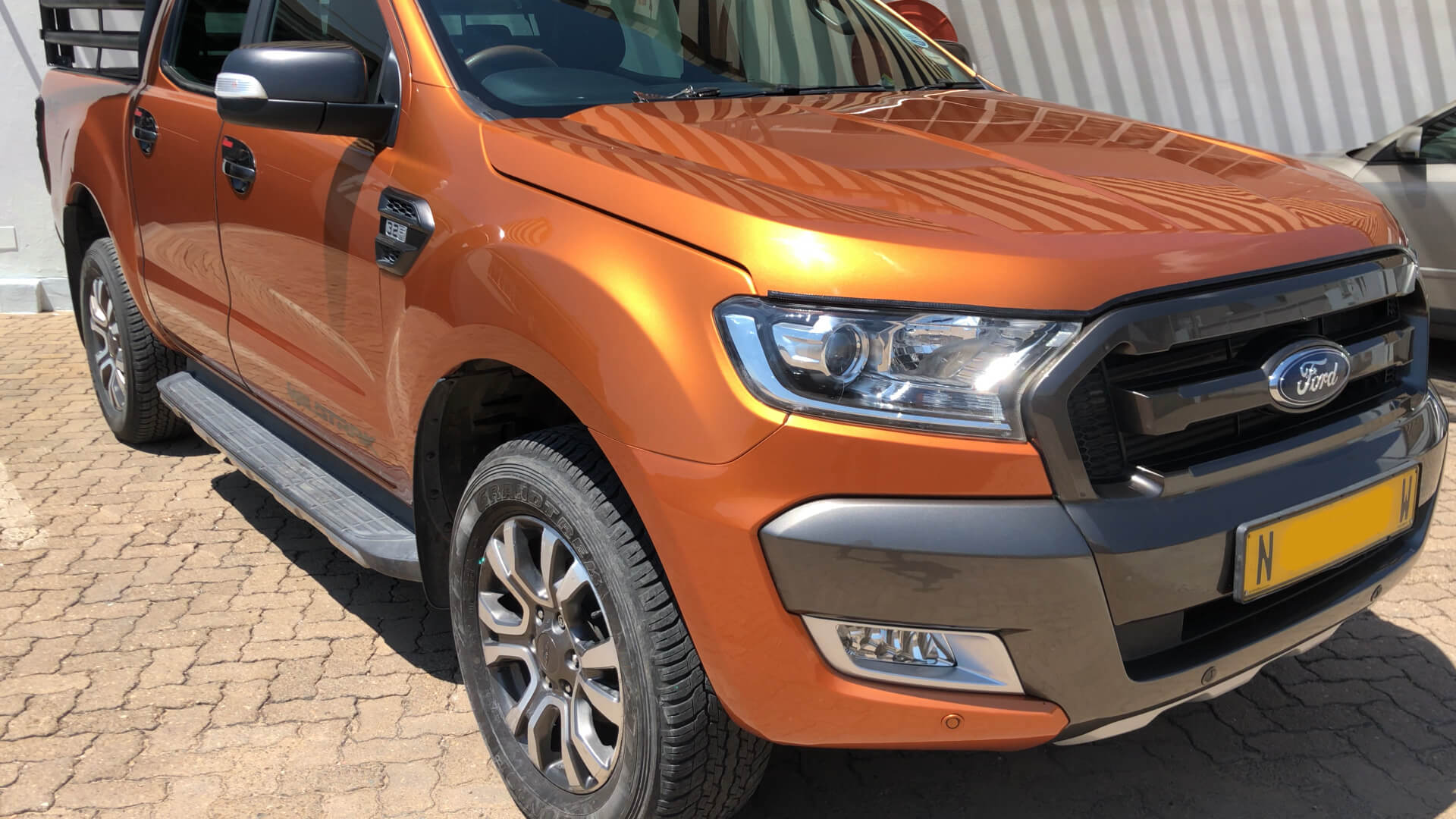 Accident Ford Ranger after repair