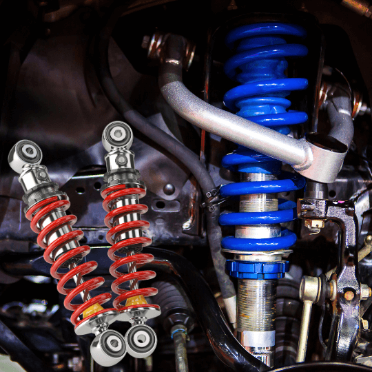Examine suspension and shocks