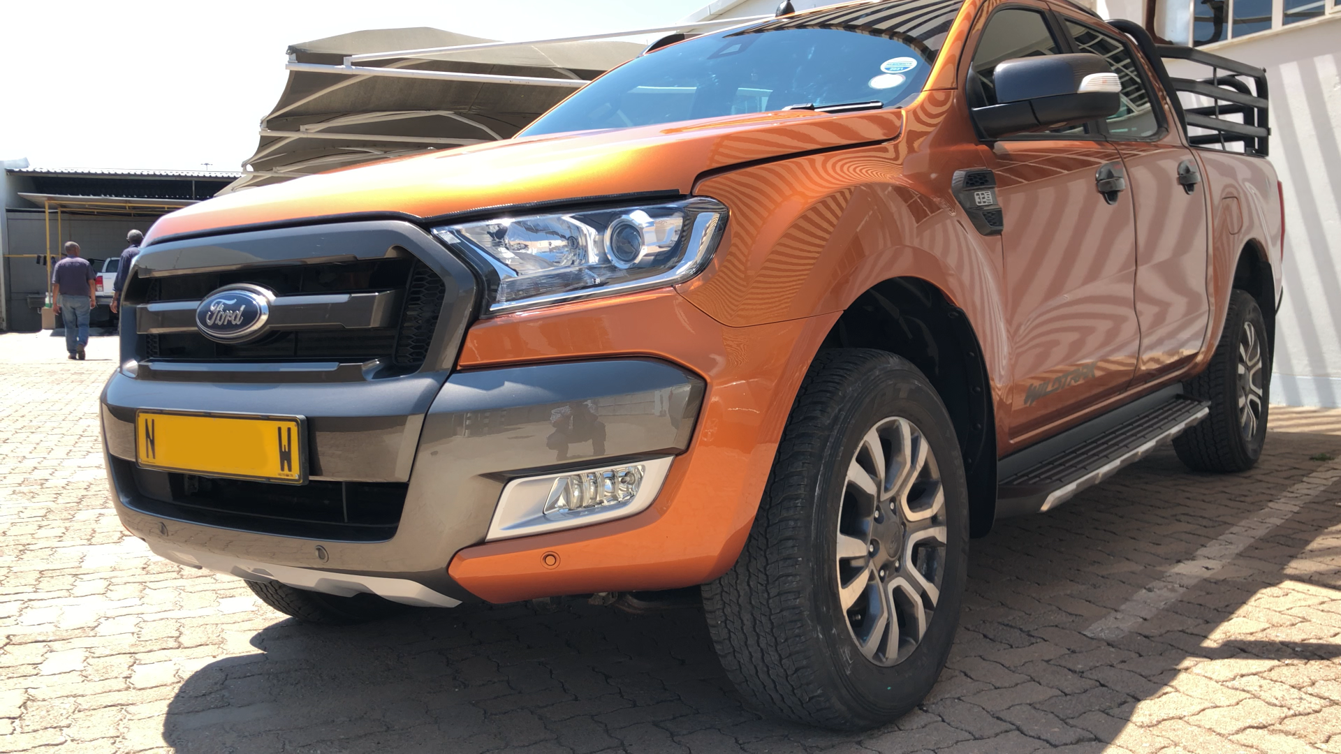 Accident Ford Ranger after repair
