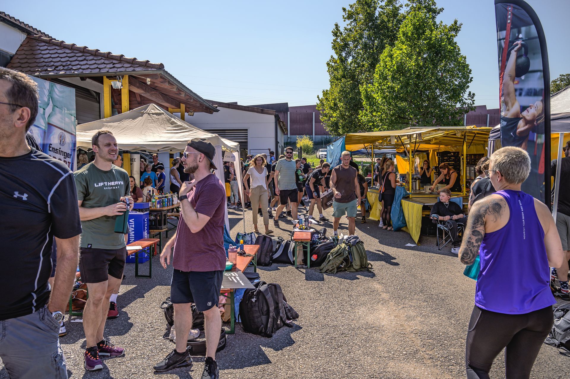 Unternehmensfotografie Crossfit-Event