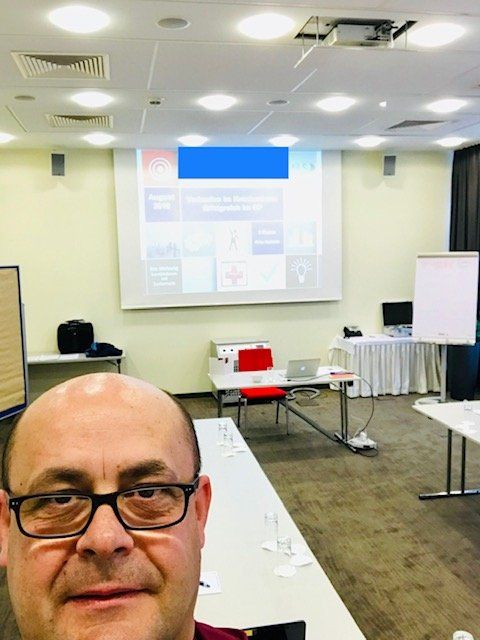 Carsten Grieme im Trainingsraum Vertriebstraining