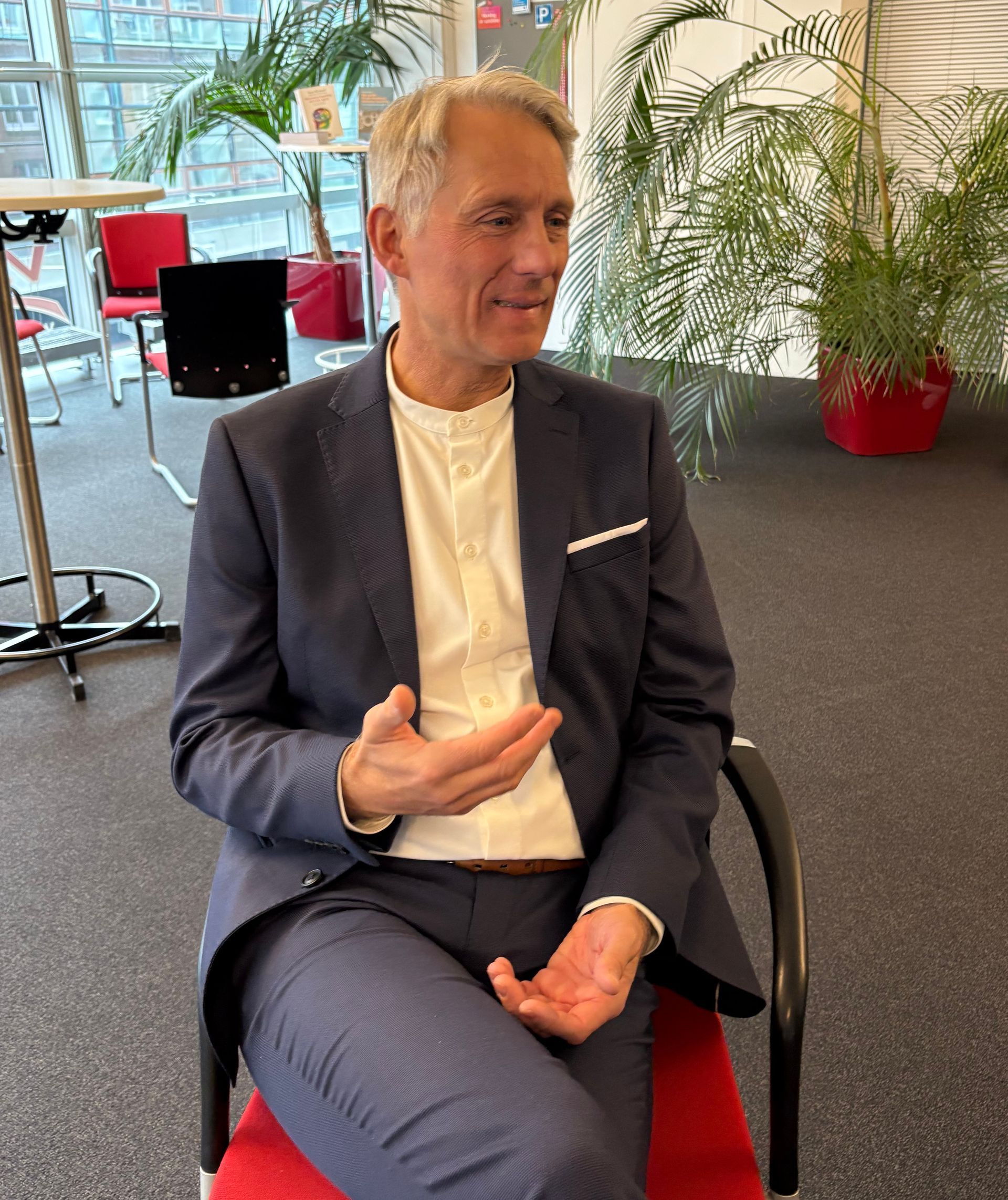 Intensive Diskussion Vertriebstraining