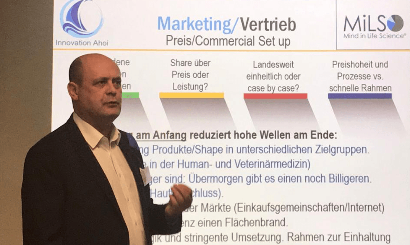 Vortrag Carsten Grieme bei Life Science Nord