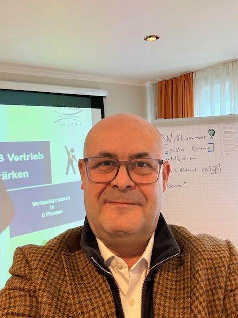 Vertriebstrainer Start des Trainings