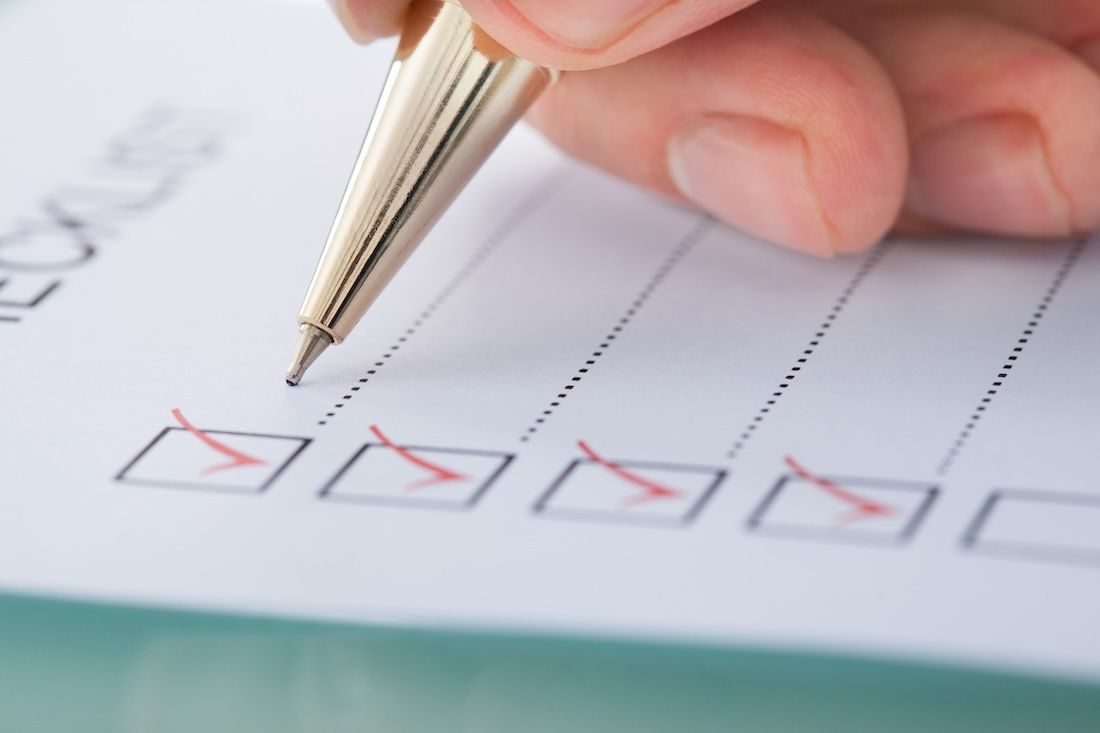 Checkliste für die Implemetierung