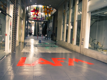 Los Angeles Fashion Mart LAFM main entrance - electrical project
