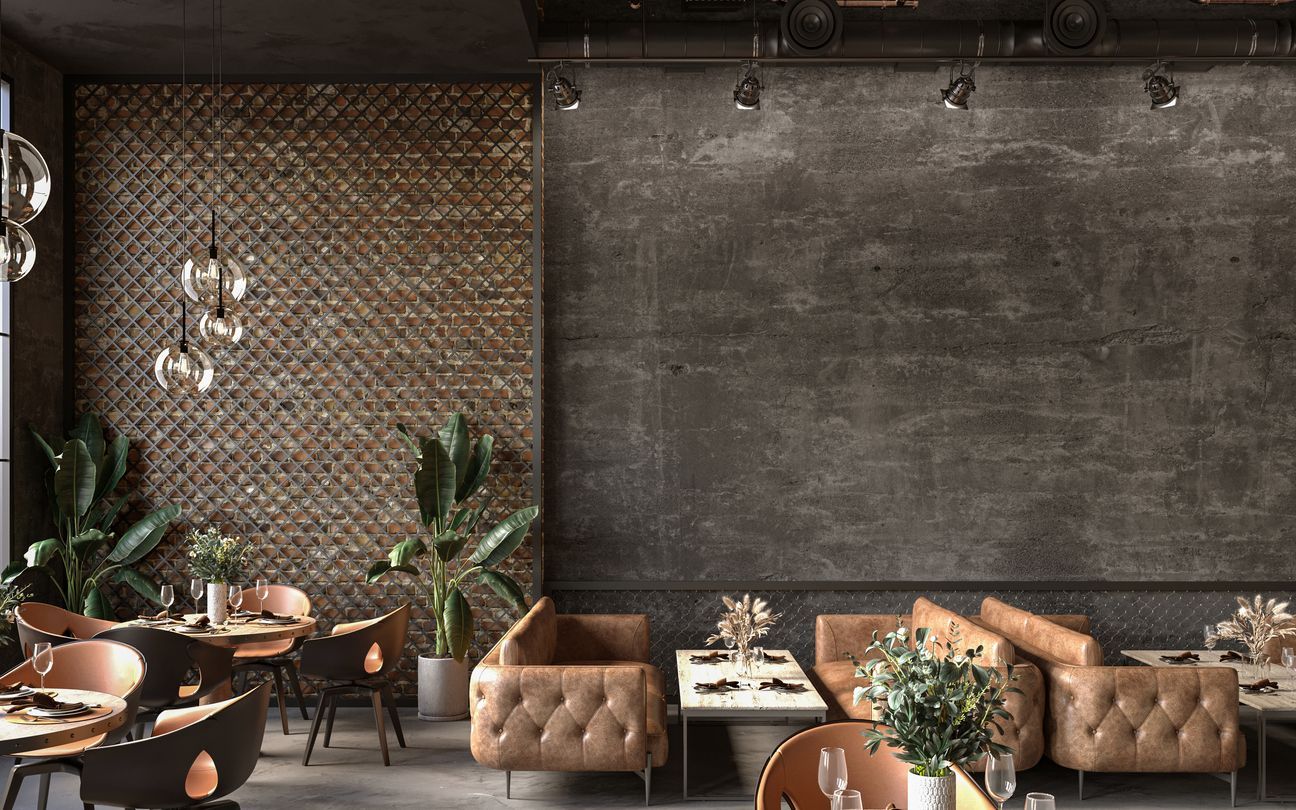 75 / 5,000
Modernes Restaurant-Interieur mit sauberem Look durch unseren Reinigungsprofi