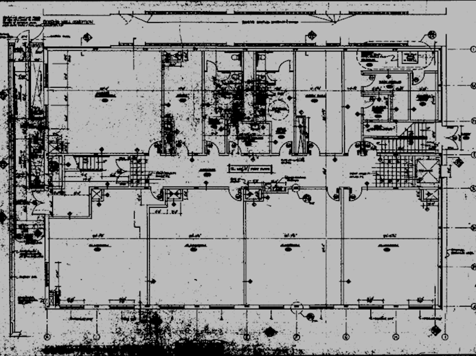 Architektur-Zeichnungen vektorisiert mit Vektorisierung24