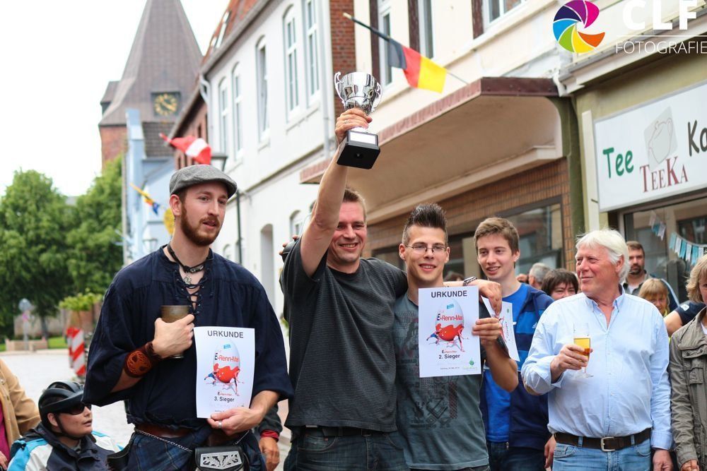Ei-Renn-Man in Garding bei St. Peter-Ording auf Eiderstedt