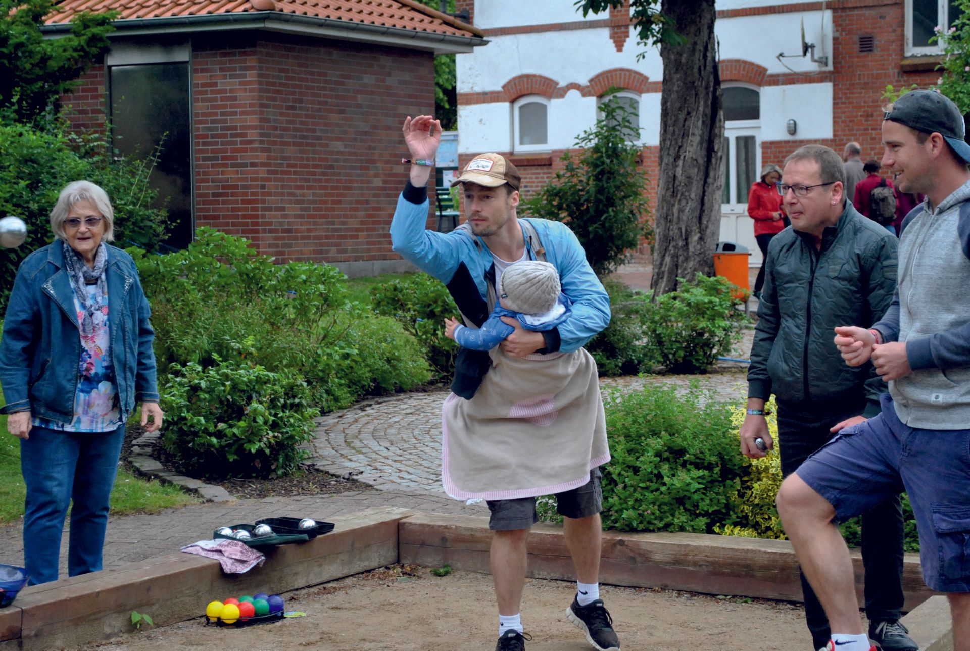 Boule in Garding auf Eiderstedt bei St. Peter-Ording