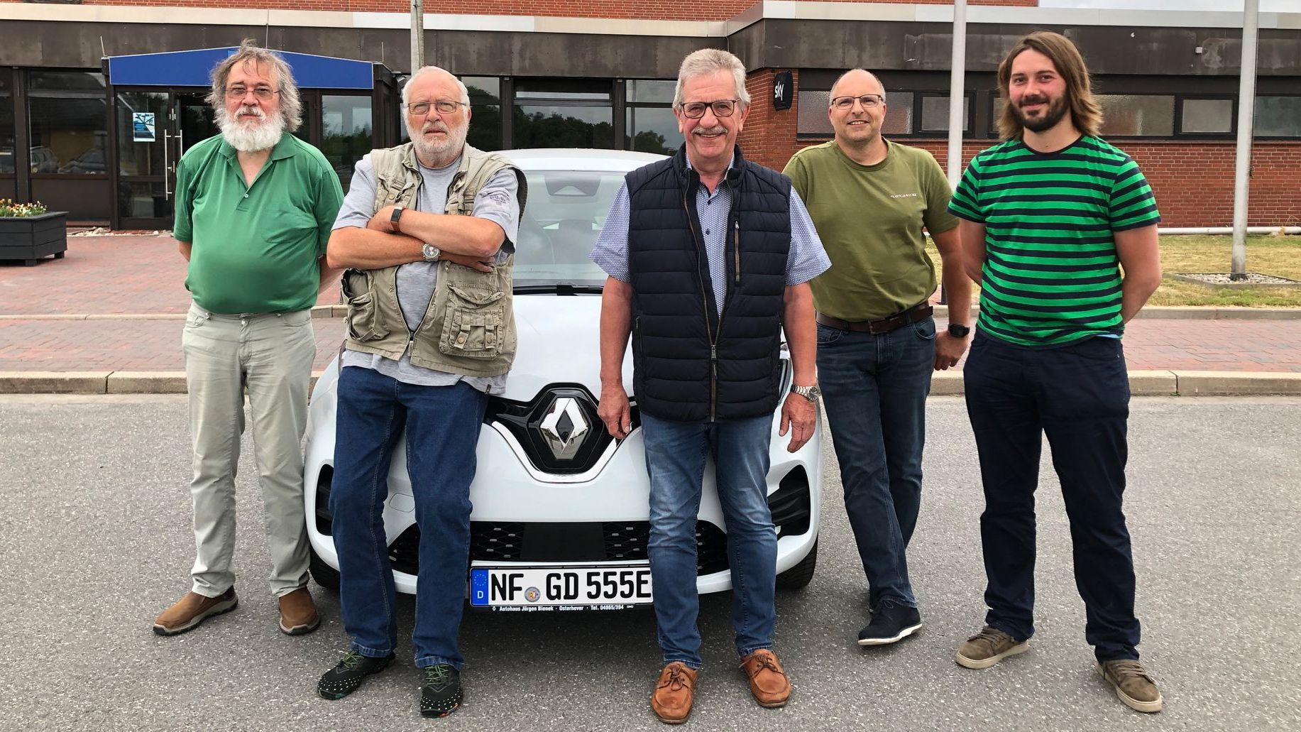 Gruppenfoto Vorstand Dörpsmobil