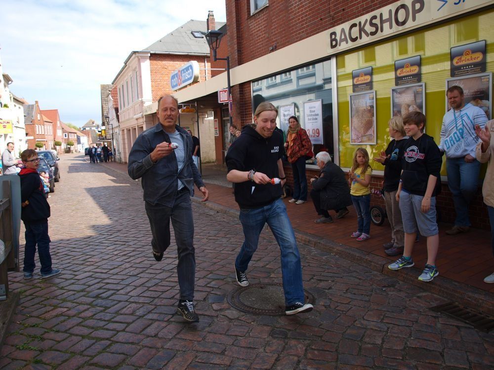 Ei-Renn-Man in Garding bei St. Peter-Ording auf Eiderstedt