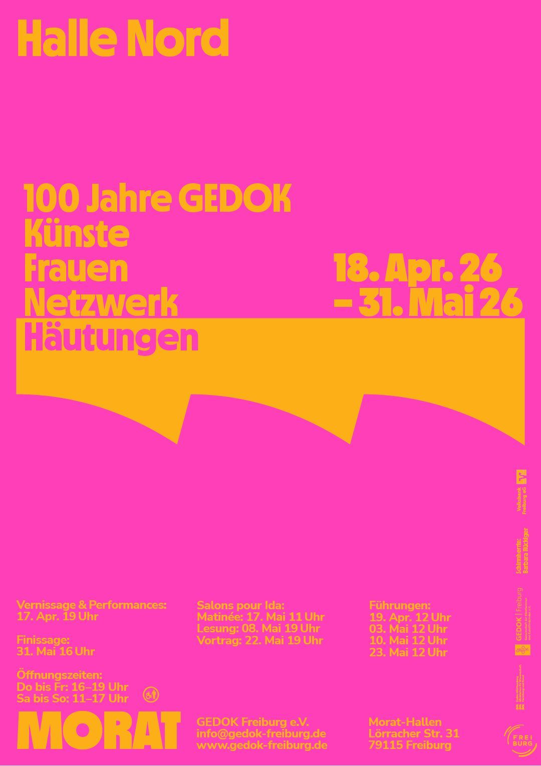 100 Jahre GEDOK, Ausstellung Häutungen
