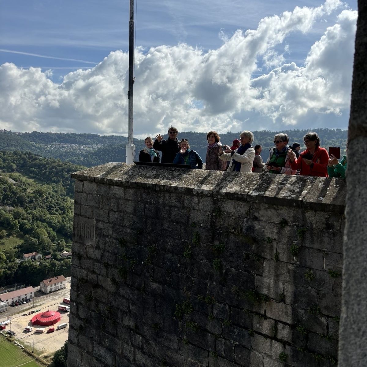 Kunstfahrt 2024 ins franz. Jura, Zitadelle Besancon GEDOK Freiburg 2024 Kunstfahrt franz. Jura