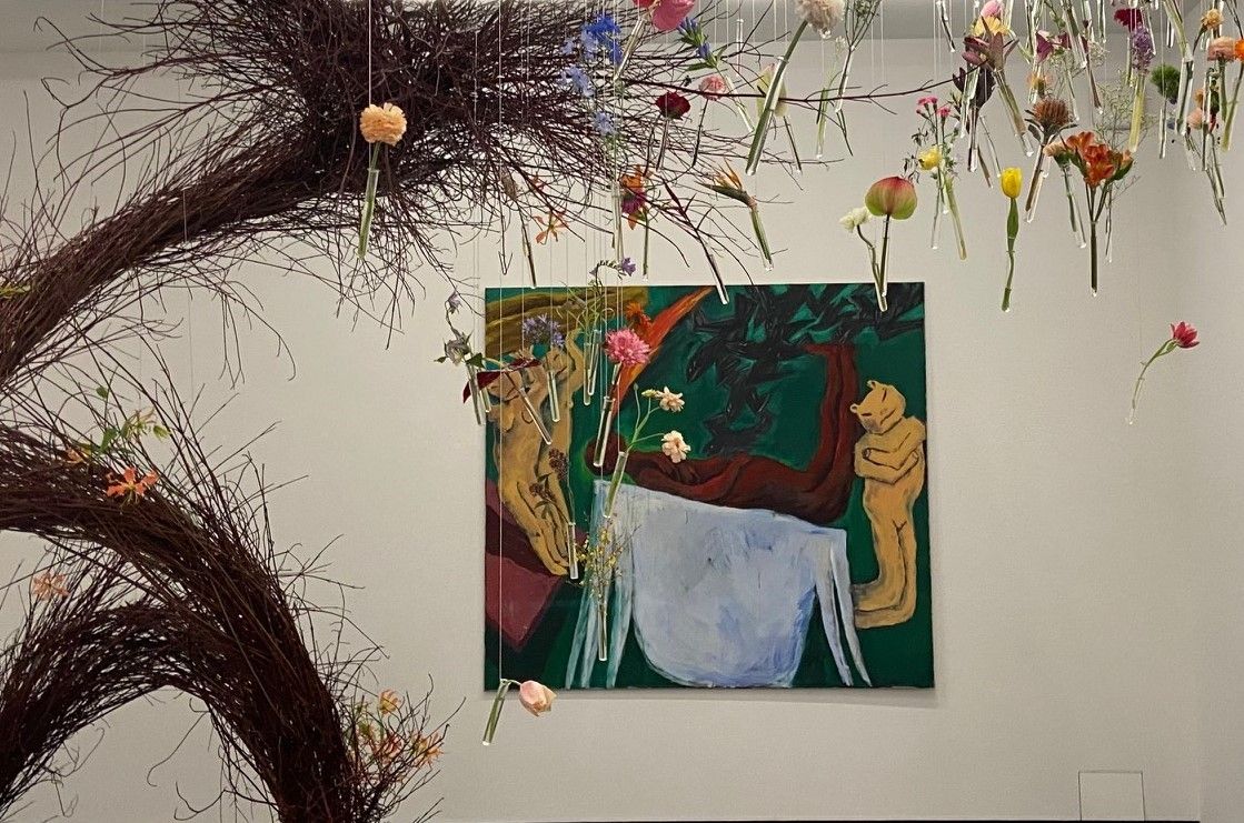 GEDOK Freiburg, Kunstfahrt nach Aarau, Ausstellung Blumen für die Kunst