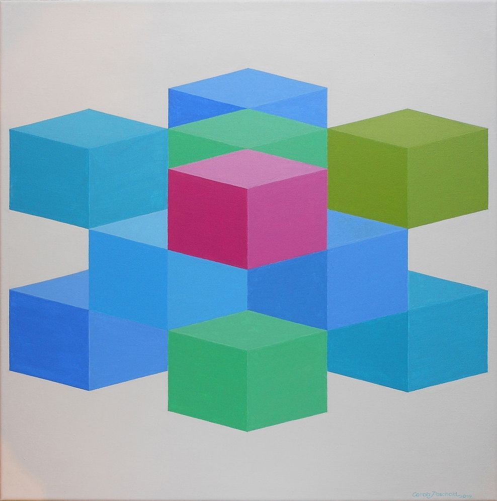 Kube 4 - Carola Paschold, GEDOK Freiburg, debut 2023