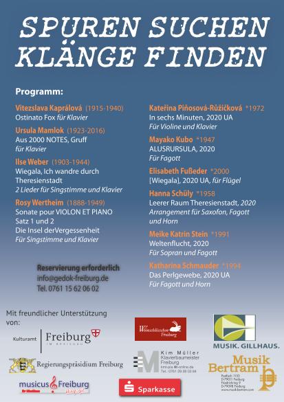 GEDOK Freiburg - Jahreskonzert 2021