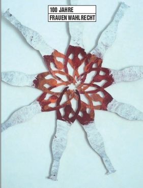 Christine Huss - Plakat zu 100 Jahre Frauenwahlrecht, GEDOK Freiburg