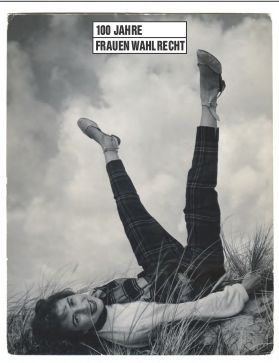 Ingrid Wieland-Autenrieth - Plakat zu 100 Jahre Frauenwahlrecht, GEDOK Freiburg