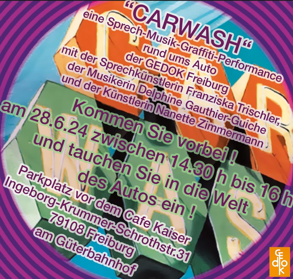 Sprech-Musik-Graffiti-Performance