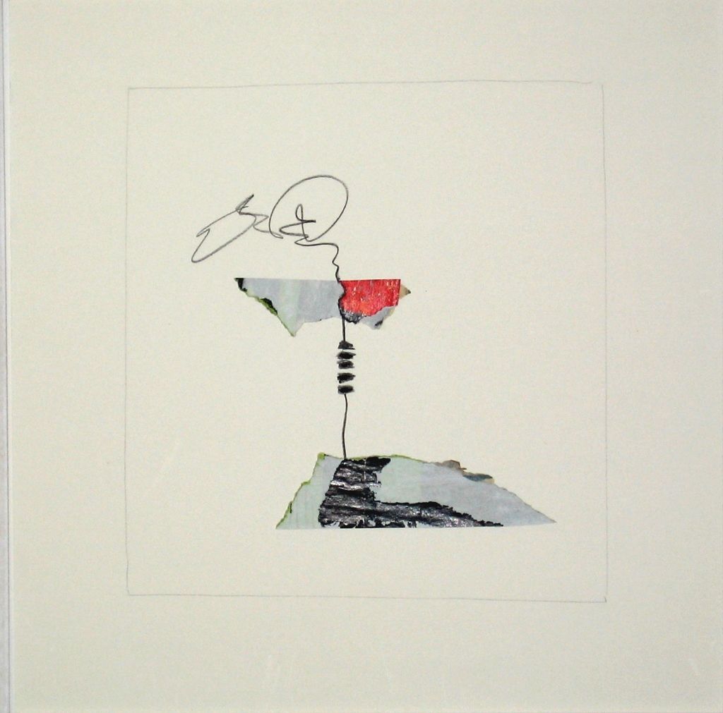 Ingrid Wickersheimer, Collage Phönix aus der Asche