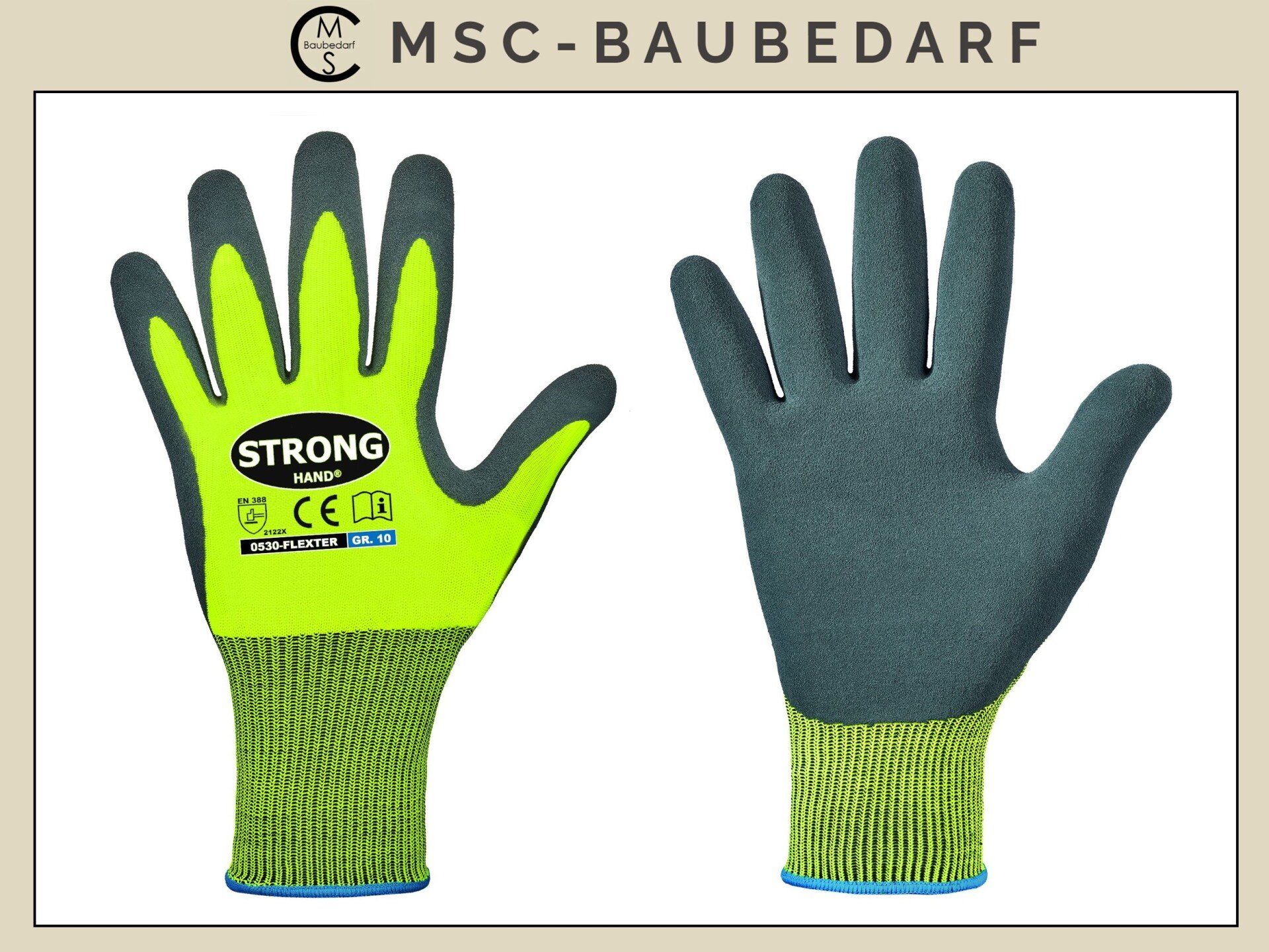 zum Schnäppchenpreis Arbeitshandschuh Flexter Gr.7-11