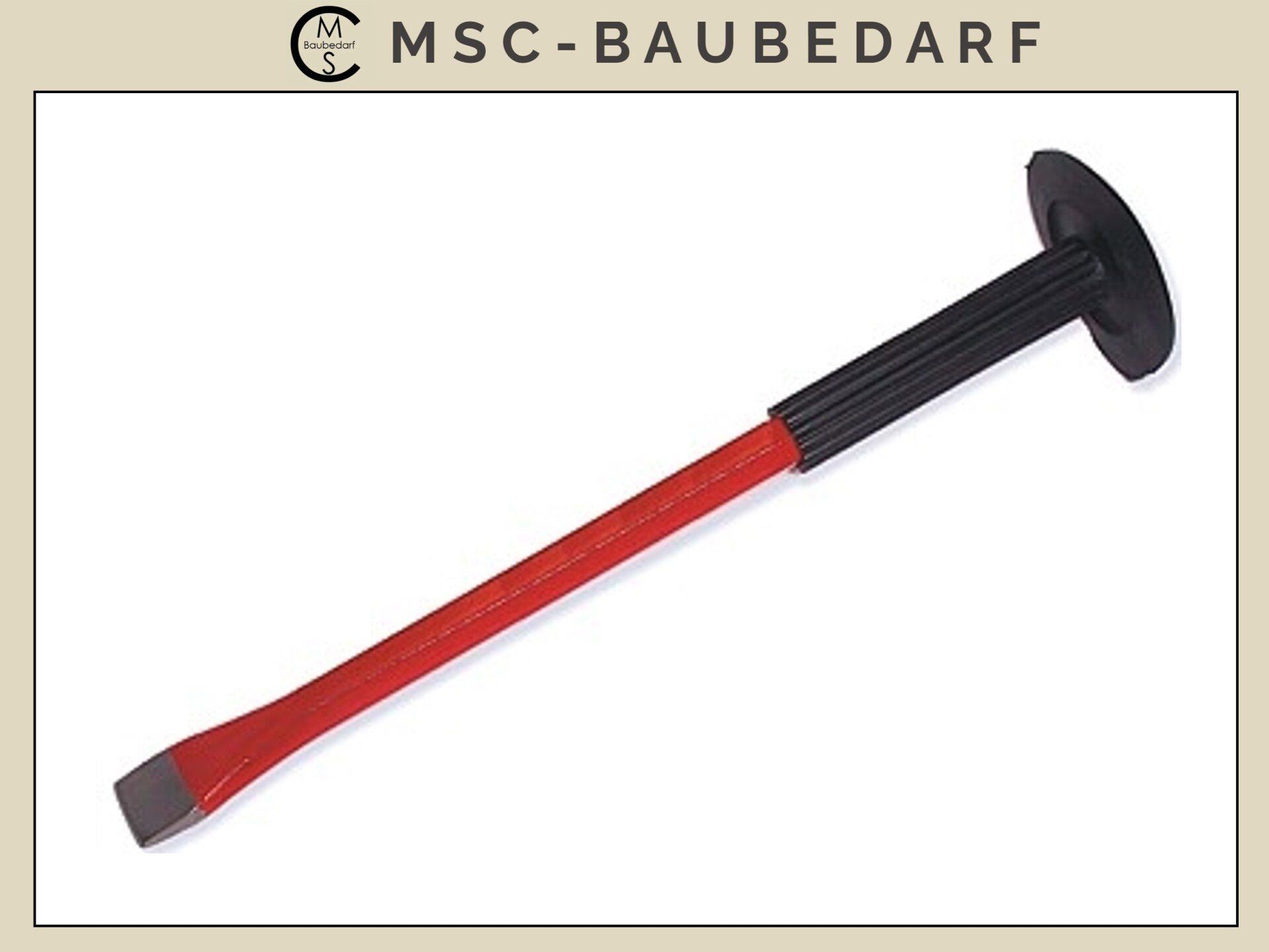 zum Schnäppchenpreis Flachmeißel mit Handschutz 250mm