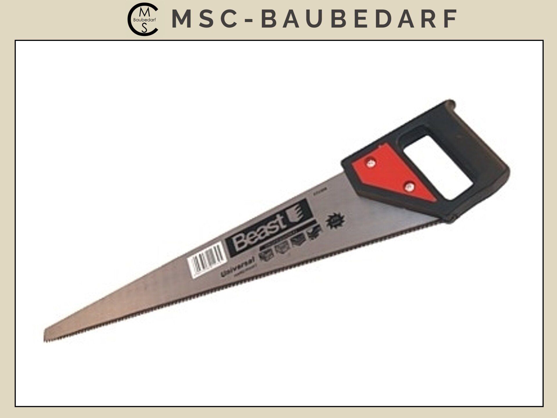 zum Schnäppchenpreis Handsäge 400mm