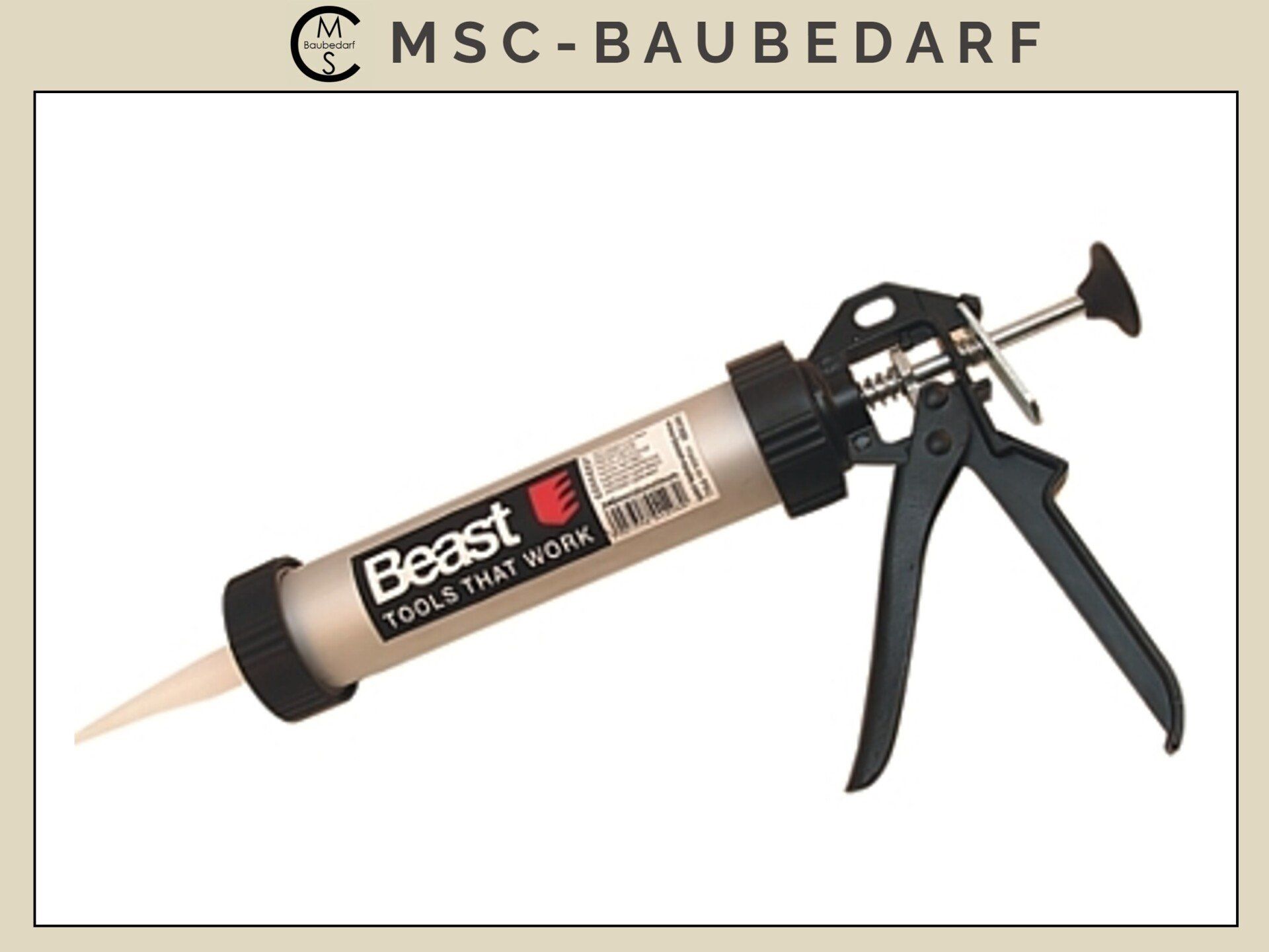 zum Schnäppchenpreis Kartuschenpresse für alle gängigen Kartuschen 240mm