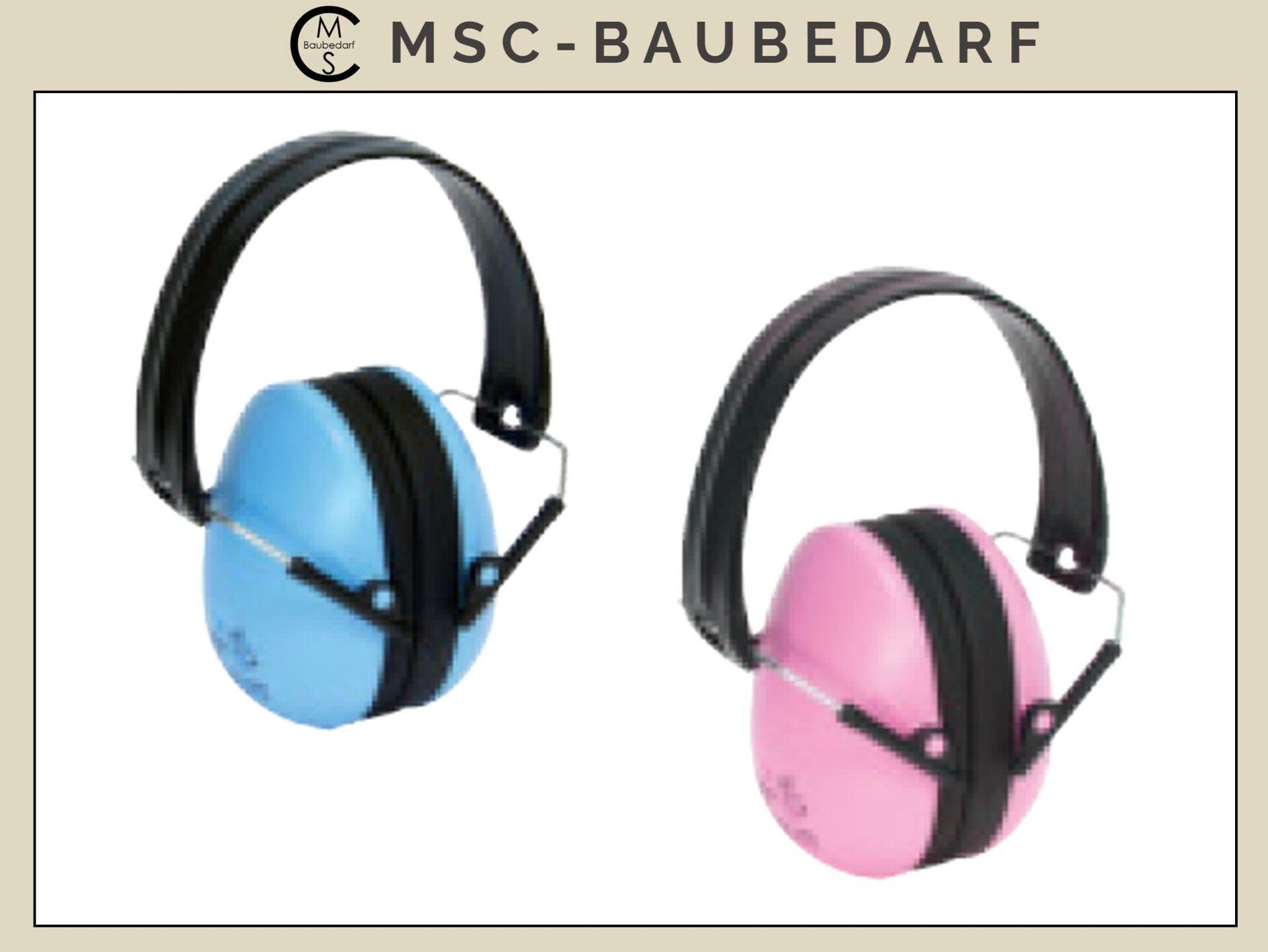 zum Schnäppchenpreis Kindergehörschutz blau / rosa Konzentrationshilfe