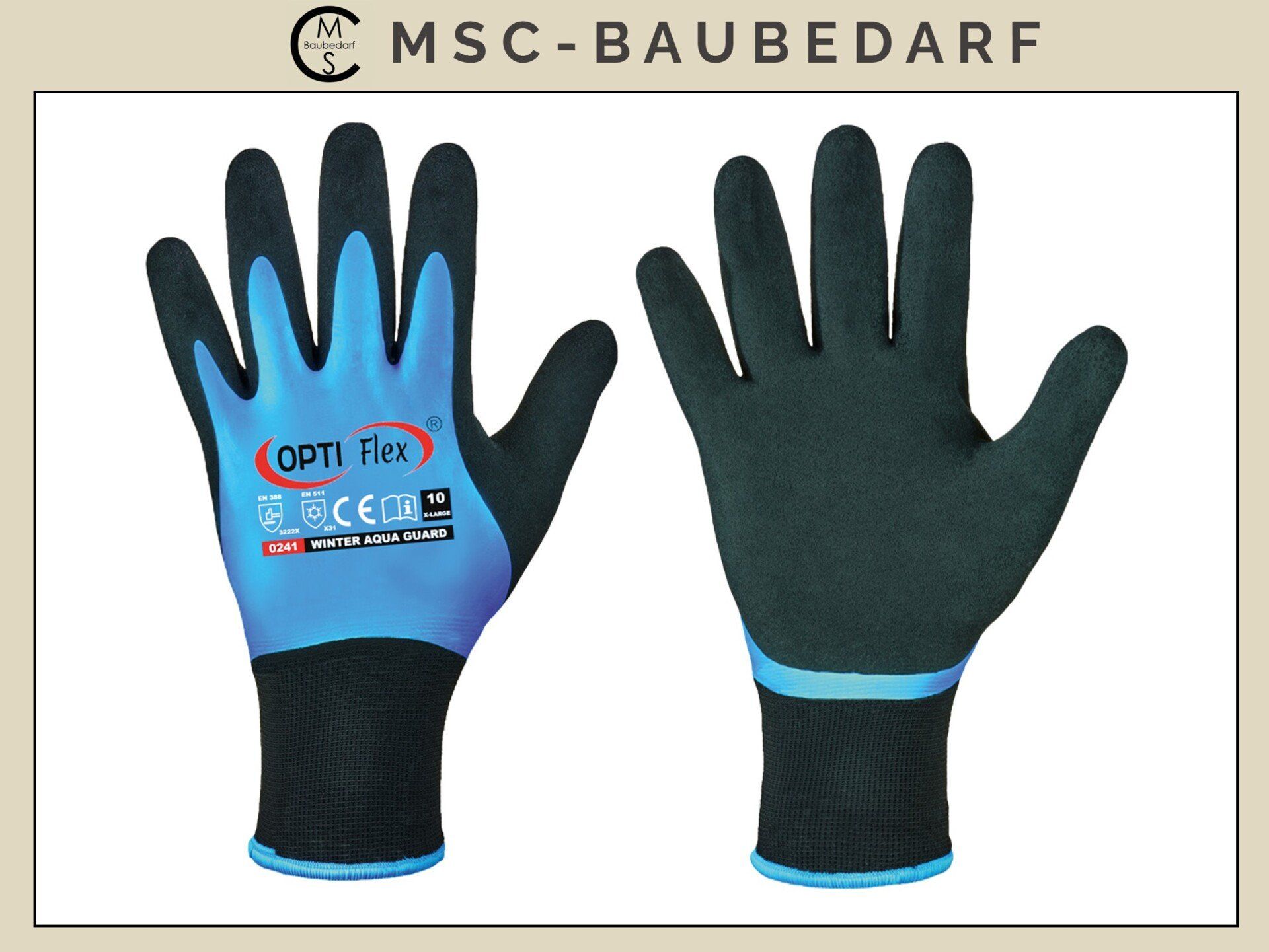 zum Schnäppchenpreis Winterhandschuh Winter Aqua bis -30° Gr.8-11