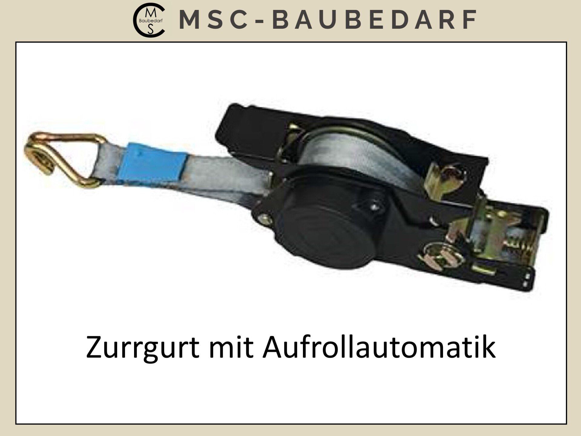 zum Schnäppchenpreis Zurrgurt mit Aufrollautomatik