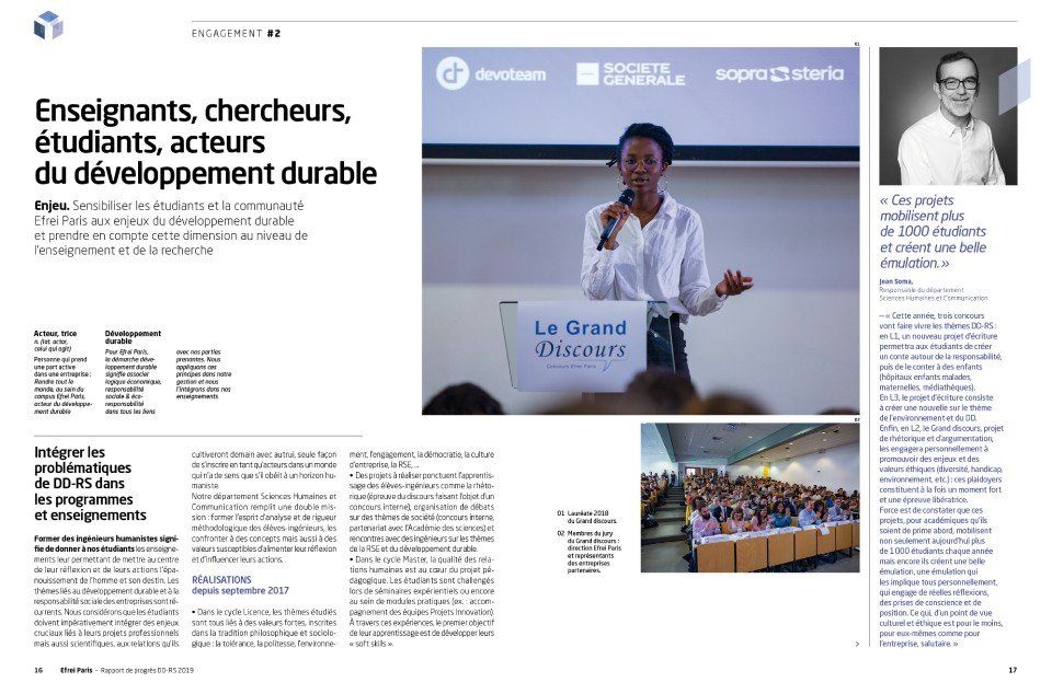 Rapport RSE Efrei Paris - Story building