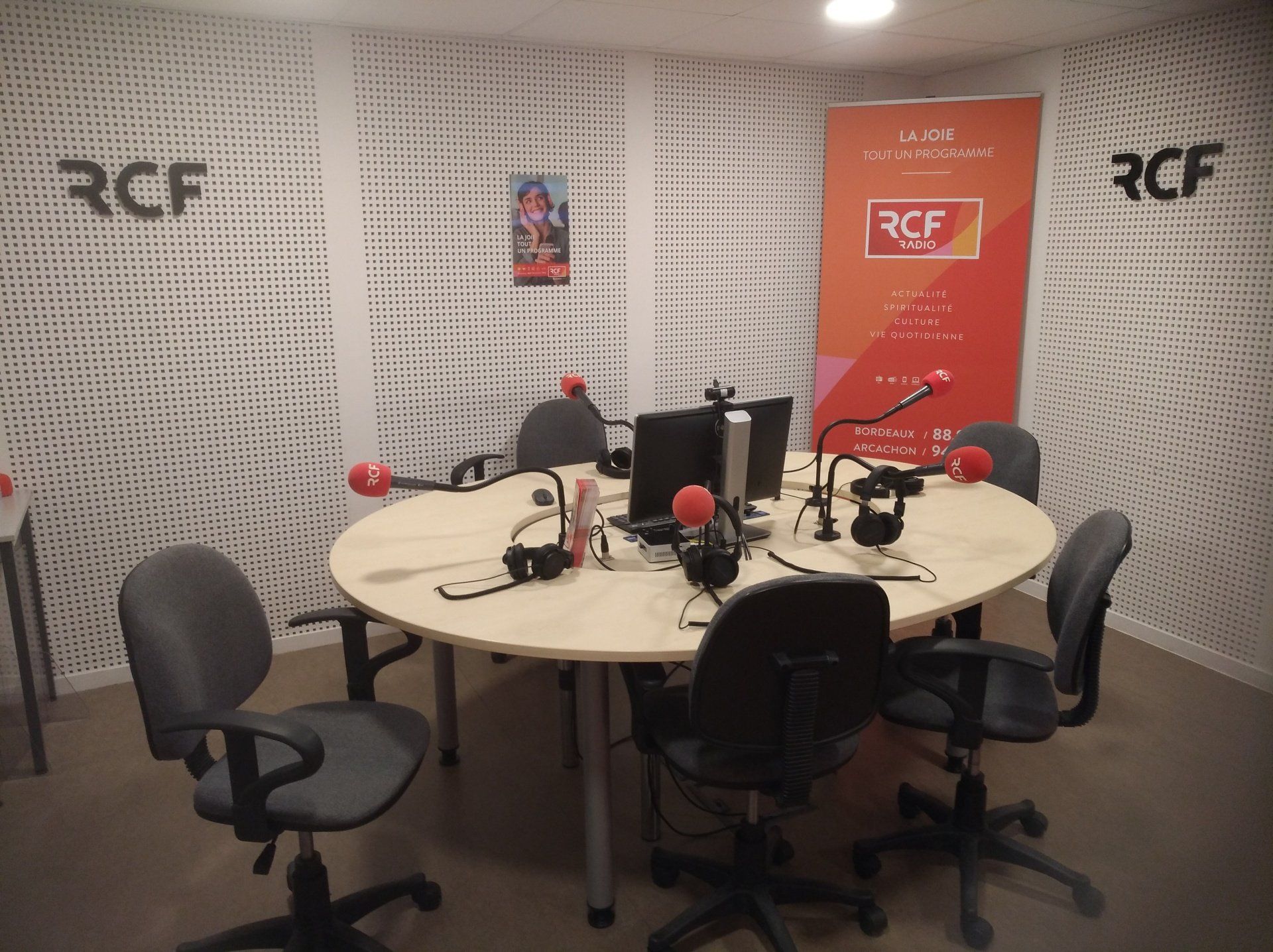 Studio d'enregistrement de RCF Bordeaux Studio d'enregistrement de RCF Bordeaux