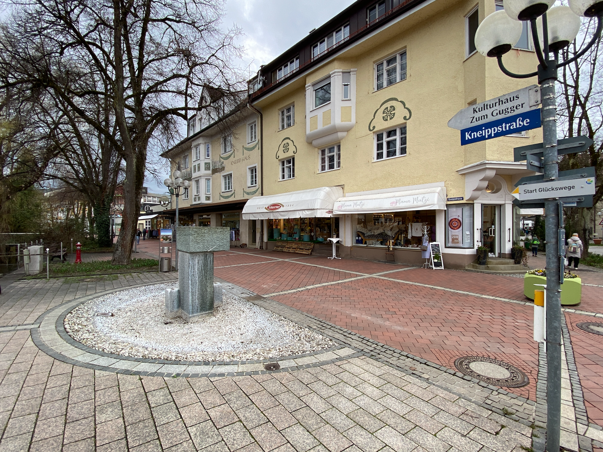 Kurpromenade Bad Wörishofen Kneippstadt Bad Wörishofen Kurpromenade