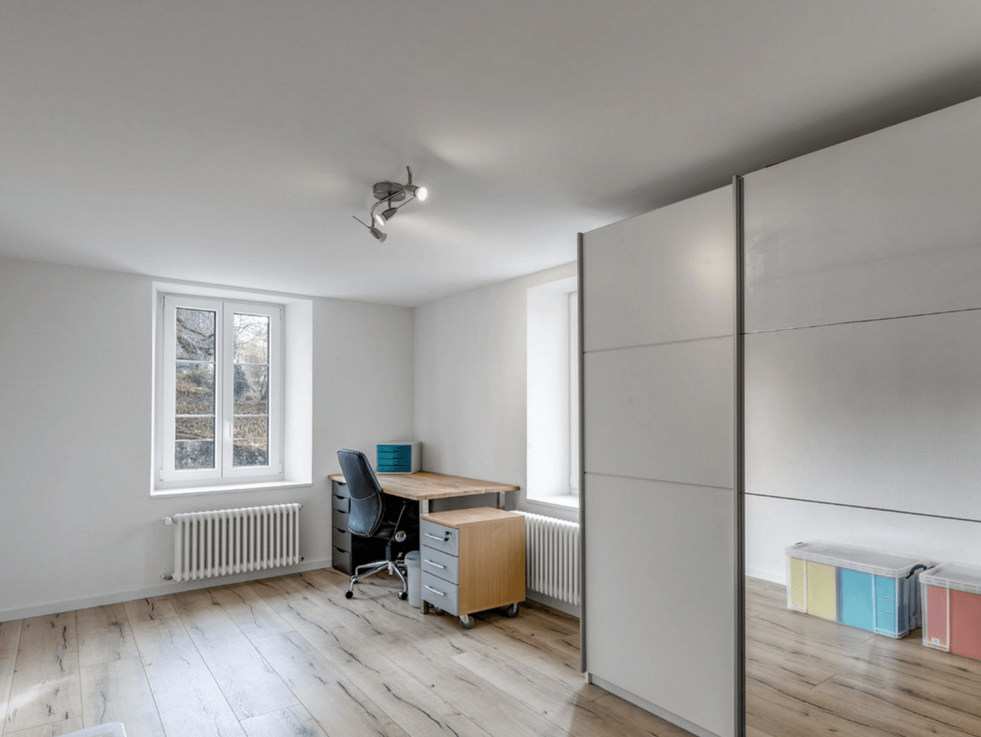 Immobilienfotografie Weitwinkelaufnahme Büro Immobilienfotografie Weitwinkelaufnahme Büro