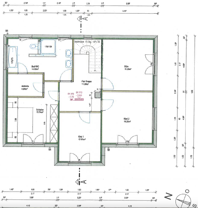 Grundriss Haus Ottobeuren
