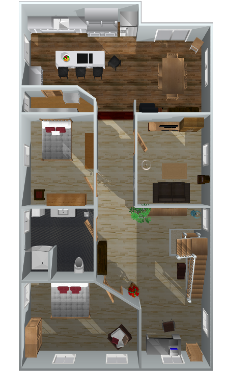 Haus kaufen in Kirchhaslach - Grundriss