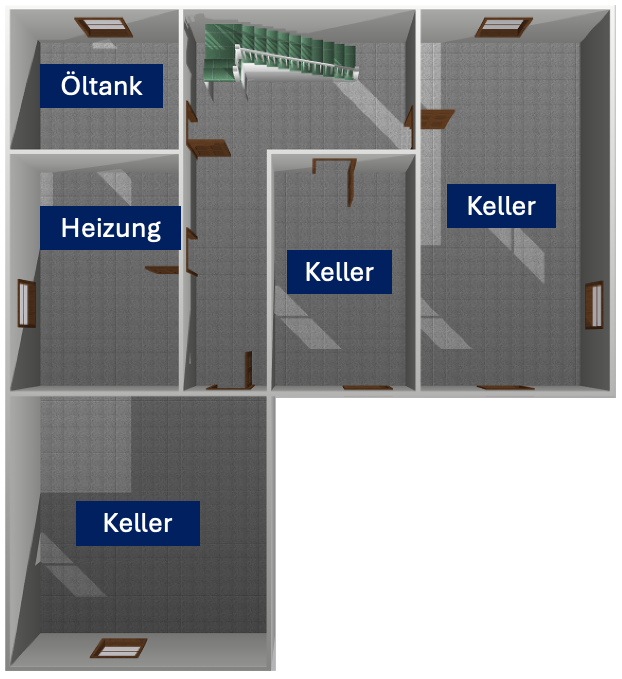 Haus kaufen in Rammingen - Grundriss Keller