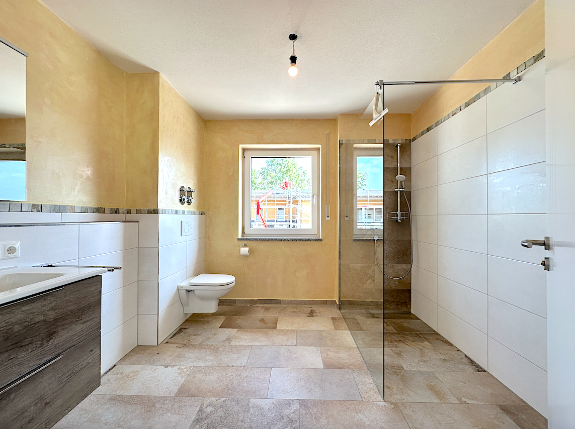 Neubau Eigentumswohnung Türkheim - Badezimmer Neubau Eigentumswohnung Türkheim - Badezimmer