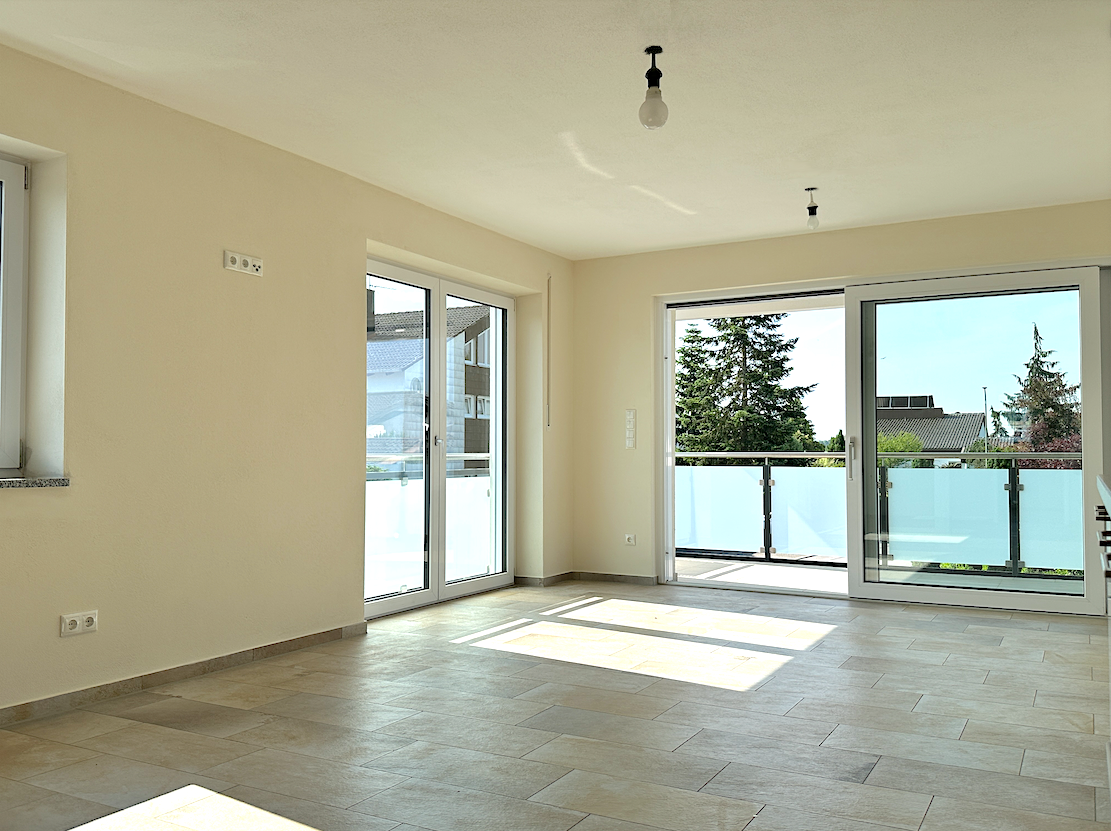 Neubau Eigentumswohnung Türkheim - Wohnbereich Neubau Eigentumswohnung Türkheim - Wohnbereich