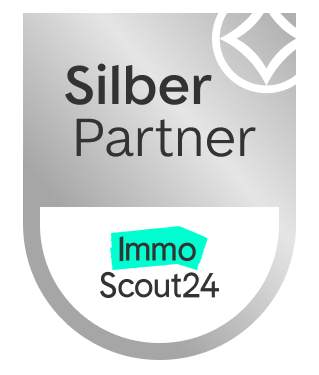 Silber Partner Immoscout24 Auszeichnung Weisenbach Immobilien - Silber Partner Immoscout24 als Immobilienexperte